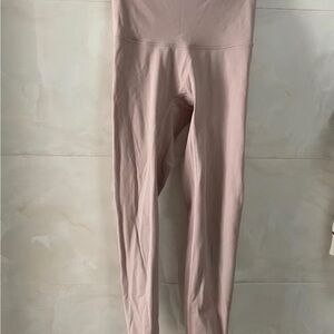 Pink High-Waisted Leggings